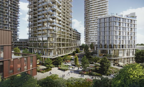 Grosvenor's pedestrian-only, master plan development in Burnaby ...